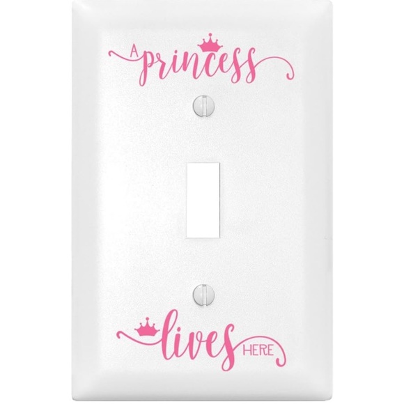 Princess Bedroom Accessories in Pink and White - Picture 4 of 16